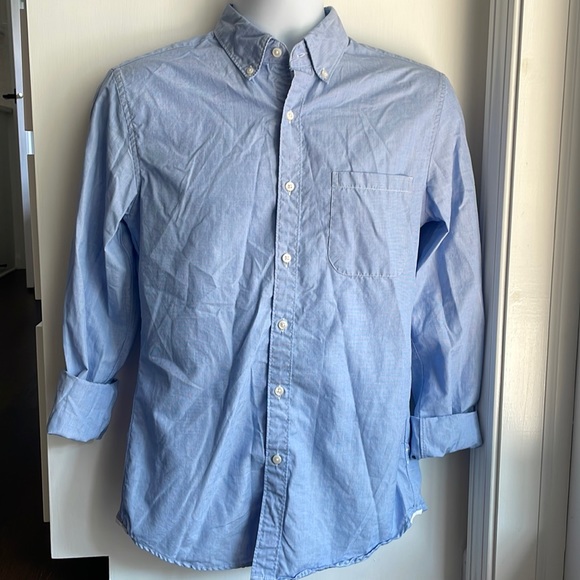 J. Crew Men's Shirt Slim Secret Wash End to End